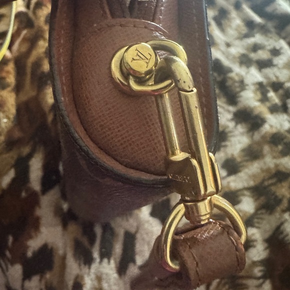 Louis Vuitton Monogram Wristlet Clutch in Brown - Picture 6 of 11